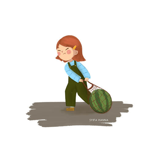 A Little Girl on a Mission