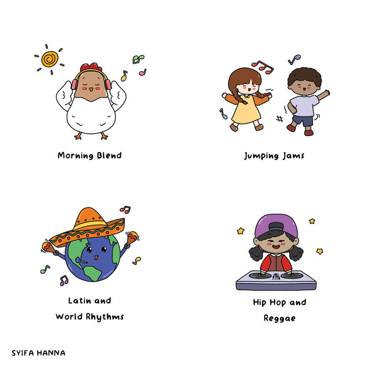 Children's music app